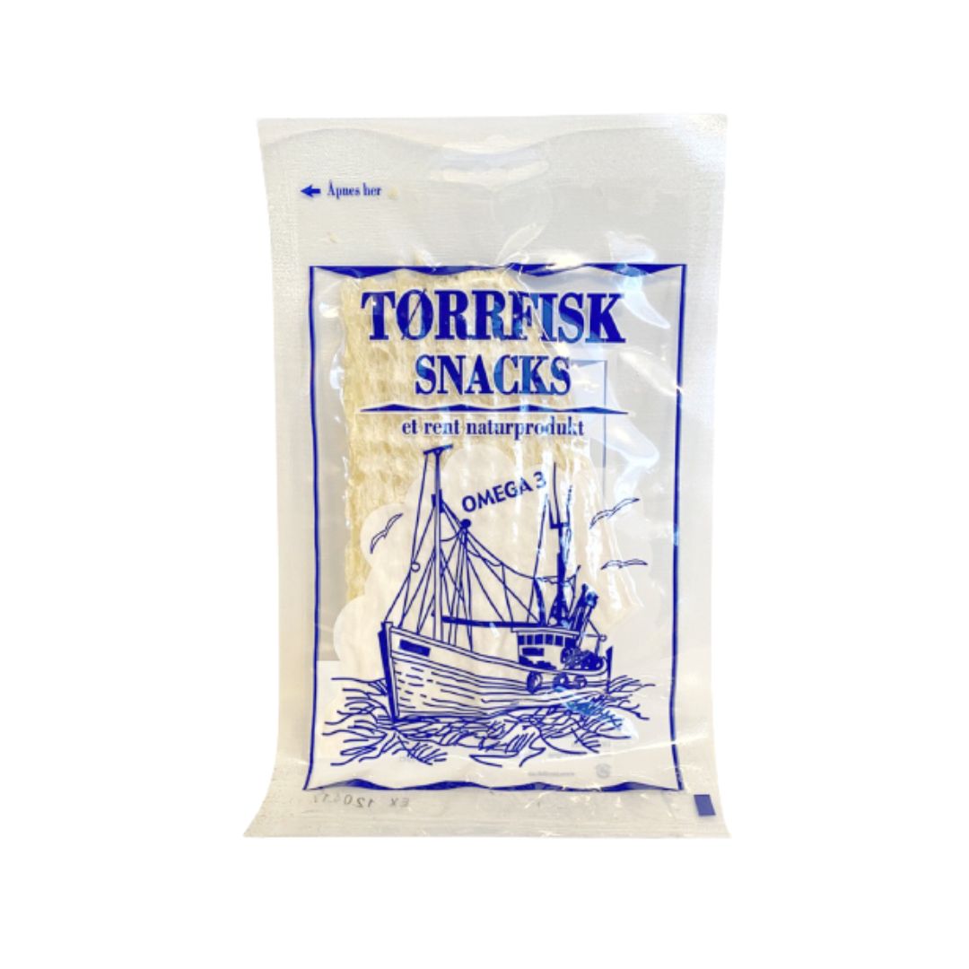 Tørrfisk Snacks 30 g - torrfisk.no