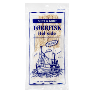 Tørrfisk Snacks Hel side Torsk