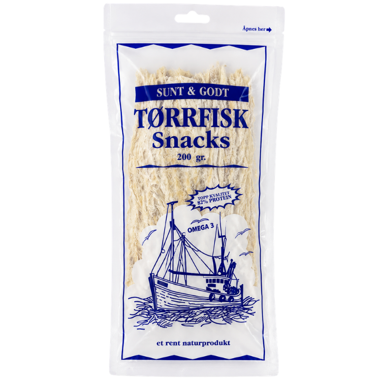 Tørrfisk Snacks 200 g